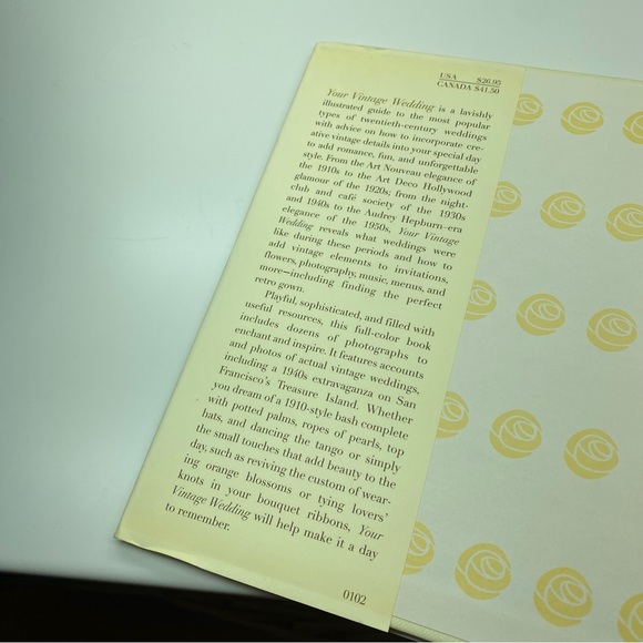 Wedding Planning Book - “Your Vintage Wedding” by Nancy Easton - Picture 6 of 7